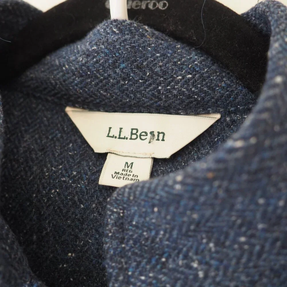 L.L. Bean Blue Women's Jacket - Picture 6 of 9